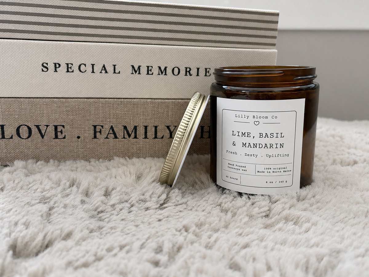 Lime Basil & Mandarin Candle