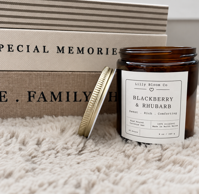 BlackBerry & Rhubarb Candle